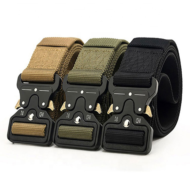 45mm Rychloupínací knoflík Venkovní lovecký nylonový taktický pás