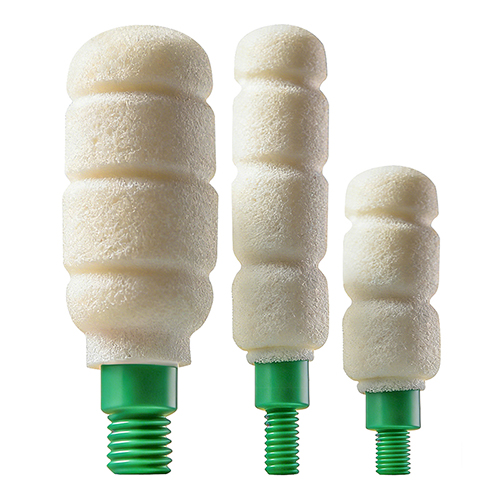 Pěnové kartáče na čištění zbraní, Barrel Cleaning Swabs, .177cal. --- 12Ga.