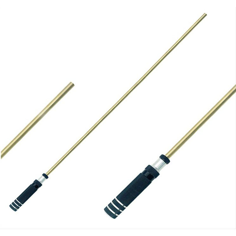 Tyč na čištění pistole Jeden kus dlouhá hliníková otočná rukojeť 4 mm 5 mm 6 mm 7 mm
