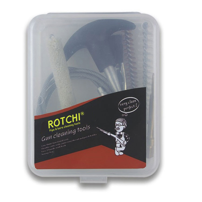 Praktická sada na čištění krabicových pistolí