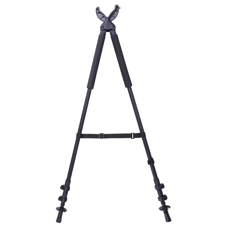 Venkovní taktická výškově nastavitelná hliníkové lovecké příslušenství Střelecká hůl