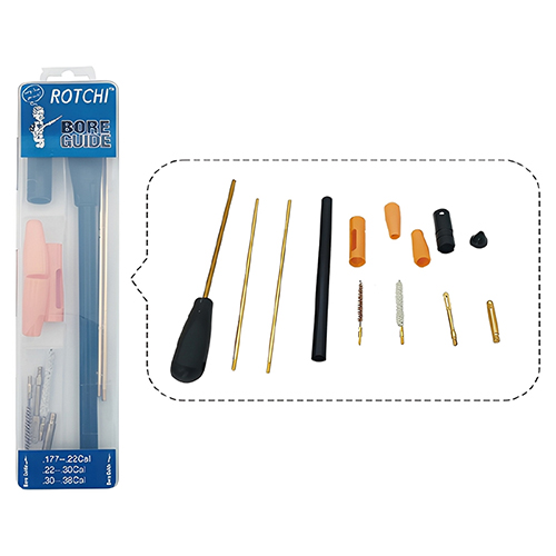 Sada pušky s vodítkem vývrtu