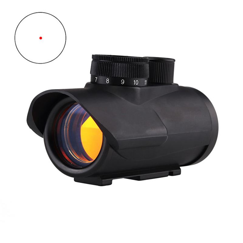 Taktický lov 1x30 Red Dot Holografický zaměřovač RGB bodový zaměřovač s 11/20 mm Picatinny Weaver Rail Mount