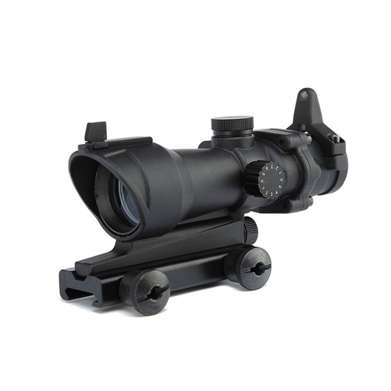 Taktický lovecký puškohled 1X32 ACOG M1 China Red Green Dot Sight Puškohled Red Dot Hunting S 20mm QD Mount